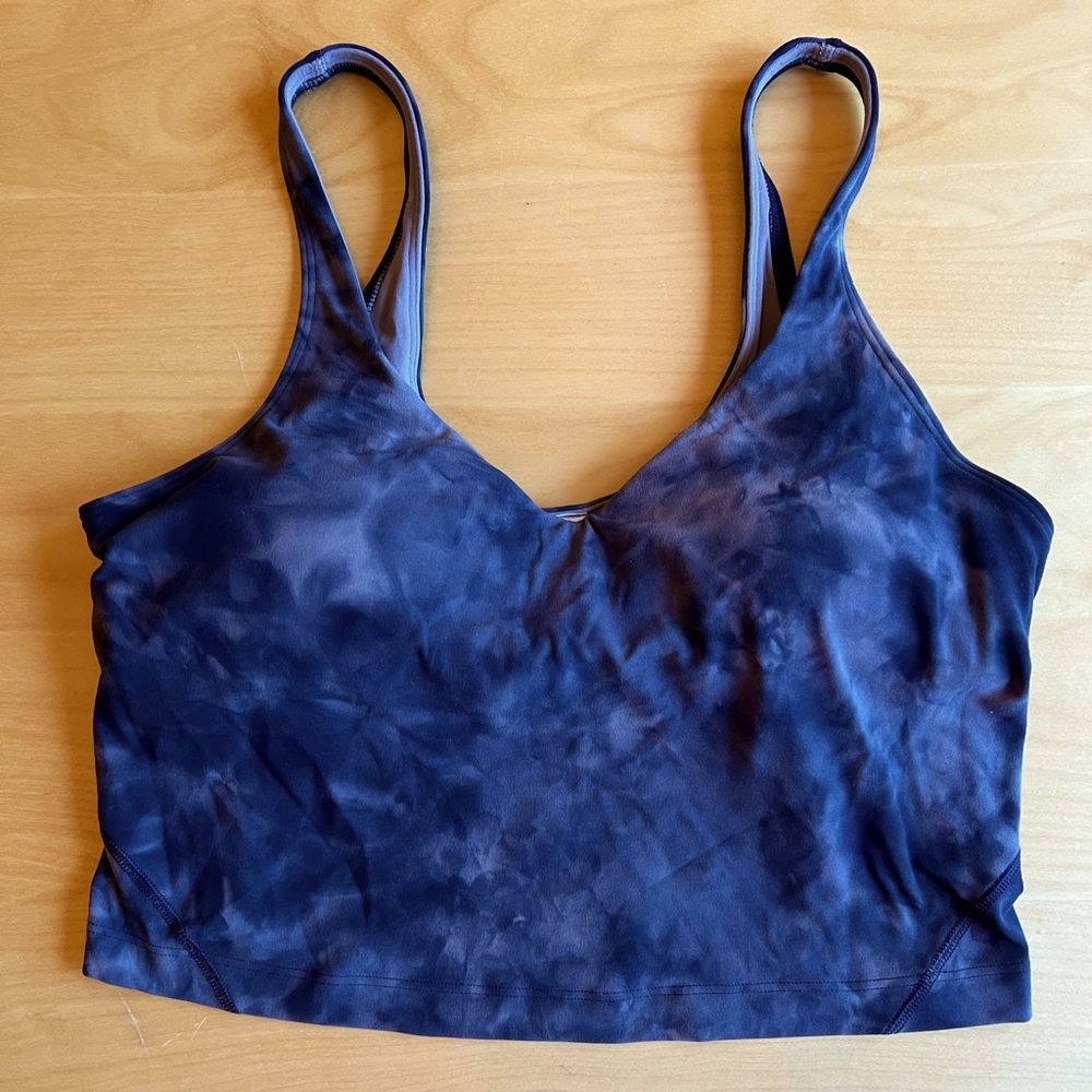 Lululemon Align Tank Top in Diamond Dye Lunar
Rock True Navy